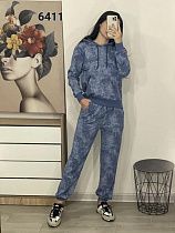 Костюм Спорт Fsn 6411 blue - делук