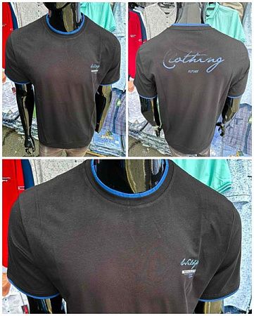 Футболка Nik 56357 black - делук
