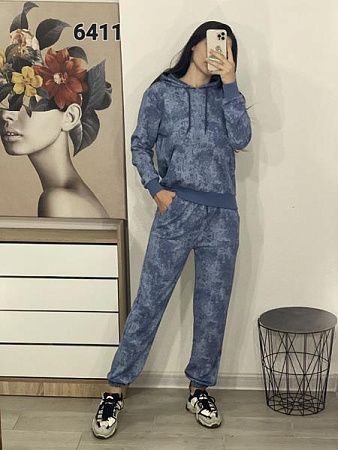 Костюм Спорт Fsn 6411 blue - делук