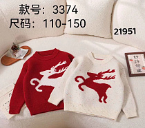 Свитер Фунтик 3374 red - делук