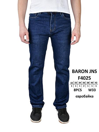Джинсы Baron Jeans F4025 blue - делук