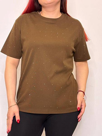 Футболка Kosta H538-1 brown - делук