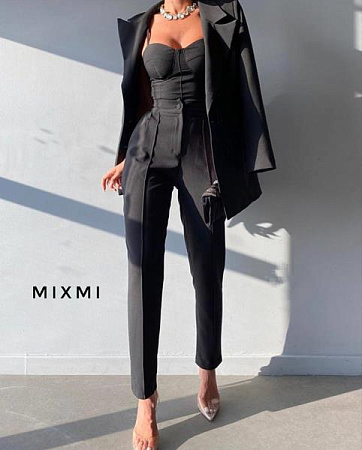Костюм Modnulya 9115 black - делук