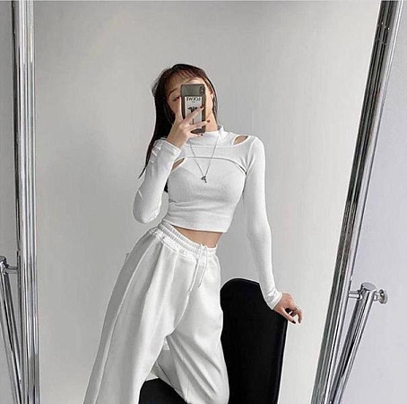 Топ Arina 1325 white - делук