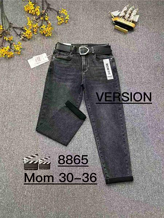 Джинсы Jeans Club 8865 d.grey - делук