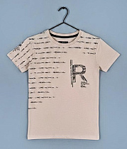 Футболка Dino DN101 beige - делук