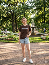 Футболка Newe NW98 brown - делук