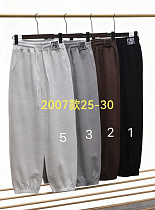 Штаны Спорт Leen 2007-1 black - делук