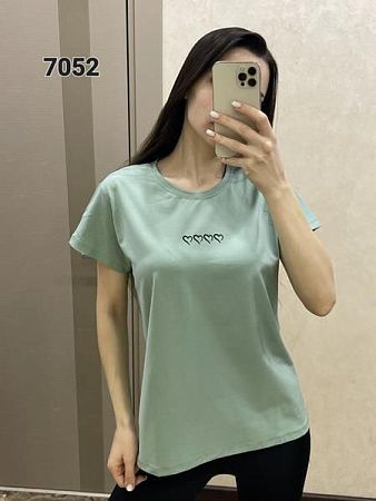 Футболка Fsn 7052 mint - делук