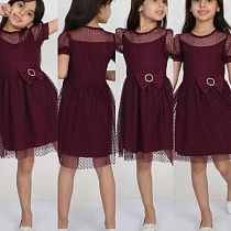 Платье Fili Kids FK1003 wine - делук