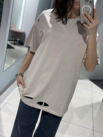 Футболка Comod 25396-1 beige - делук