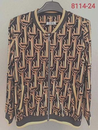 Кофта Lida 8114-24 brown - делук