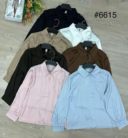 Рубашка Nefertiti 6615 khaki - делук