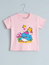 Футболка Dino D838 pink - делук