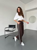 Штаны Спорт Sofi Cor 9053 brown - делук