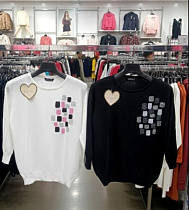 Свитер Julia JL939 black - делук