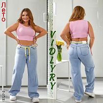 Джинсы Vidlyry 3727-2 l.blue - делук
