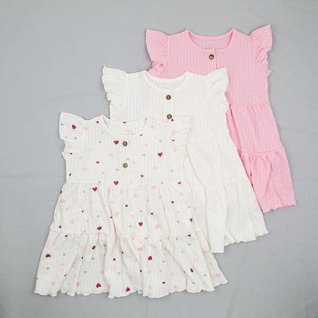 Платье Emir Kids 33-01-1 pink - делук