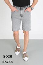 Шорты Maxim Jeans 8020 l.grey - делук