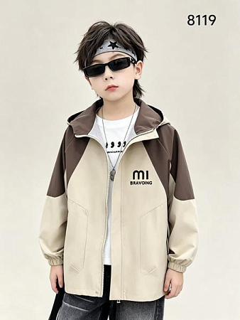 Куртка Flong 8119 brown - делук