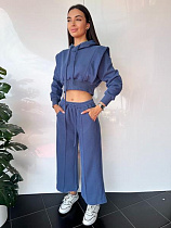 Костюм Спорт Three Black Women TB33 blue - делук