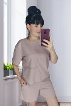 Костюм Valentina 042 beige - делук