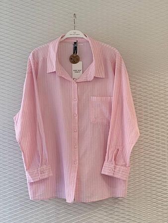 Рубашка New Season 8572 pink - делук