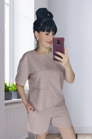 Костюм Valentina 042 beige - делук
