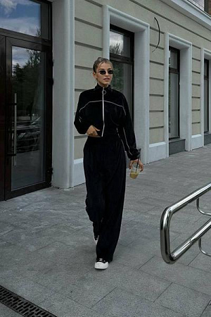 Костюм Спорт Femzone 1179 black - делук