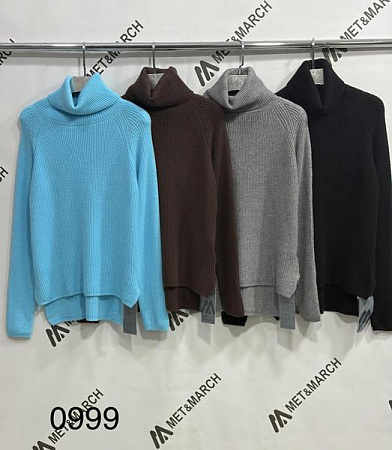 Свитер Met&March 0999 black - делук