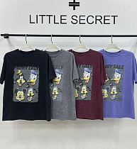 Футболка Little Secret 500052 grey - делук