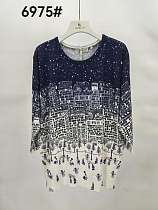 Свитер Yaoli 6975 navy - делук