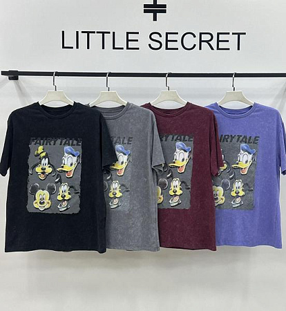 Футболка Little Secret 500052 grey - делук