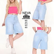 Шорты Ruxa 4865 l.blue - делук