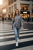 Худи X-Ray XR743 grey - делук