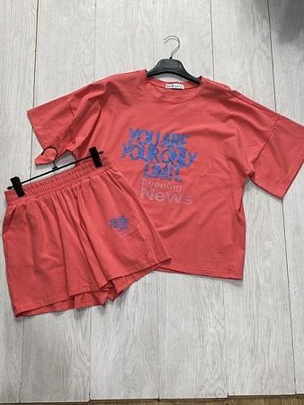 Костюм Спорт Annet AZ0160 coral - делук