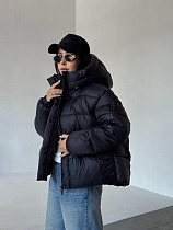 Пуховик Trend 2483 black - делук