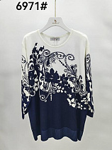 Свитер Yaoli 6971 navy - делук