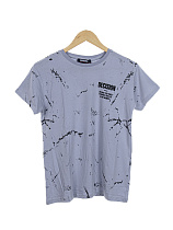 Футболка Cnd2 4404-3 grey-blue - делук