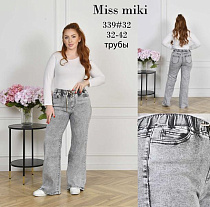 Джинсы Basanjiu 339 grey - делук