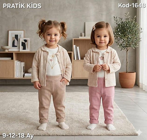 Костюм Meloria 1648 pink - делук
