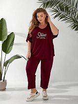 Костюм Bat BT206 wine - делук