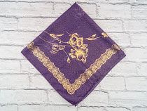 Платок Shawls P243 d.purple - делук