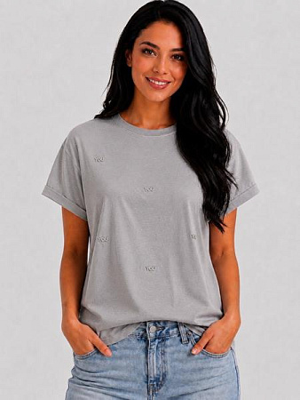 Футболка Levisha 26109 grey - делук