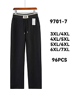 Штаны Спорт Style Nadezhda 9701-7 black - делук