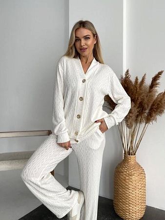 Костюм Arina 3095 white - делук