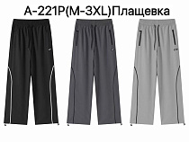 Штаны Спорт Liopt A221P black - делук