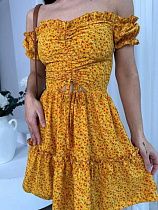 Платье Arina 7038 yellow - делук