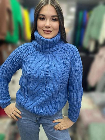 Свитер Julia JL437 blue - делук