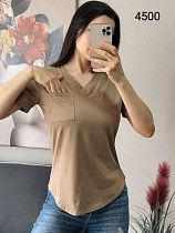 Футболка Fsn 4500 beige - делук